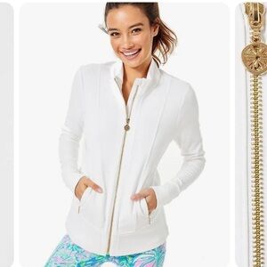 NWT White Lilly Pulitzer Al Fresco Women's Jacket